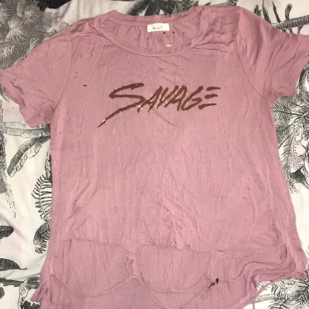 Pink shirt